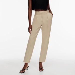 Aritzia Vogue Pleated Trouser Pants